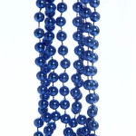 Бусы на ёлку 2,0 м «Шарик средний» d-8мм, Синий