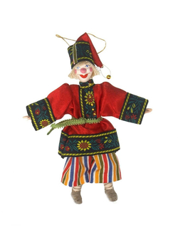 Кукла-подвеска сувенирная Петрушка