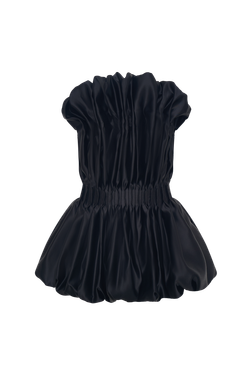 Топ корсетный (Black Truffle), черный