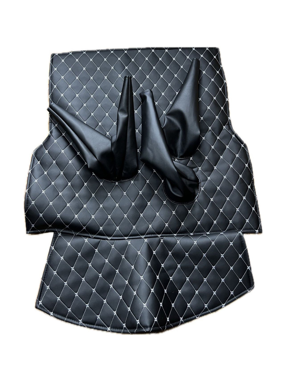 Коврик под рычаги КПП УАЗ 469, 3151 (белая нить Бабочка)