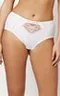 AVRIL WHITE Mini Трусы бразильяно
