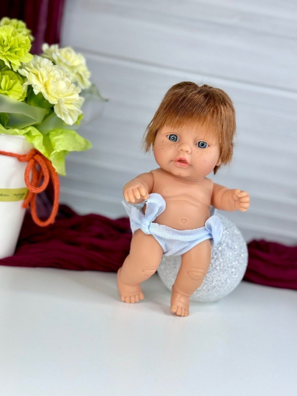 Пупс BERJUAN виниловый 20см Baby (190A5)
