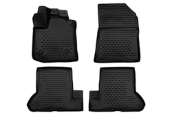 Коврики в салон для RENAULT Dokker (I), 2012-, 4 шт. (Повышенная устойчивость, повышенная износостойкость) FORMAT.3D4153210K