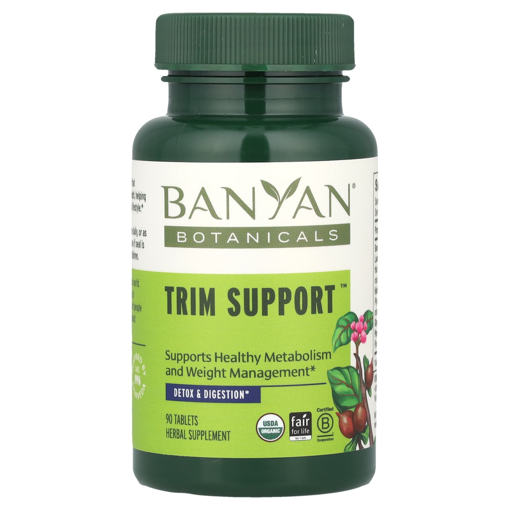 Banyan Botanicals, Trim Support ™, 90 таблеток