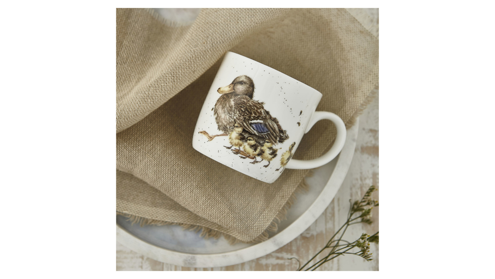 Кружка 310мл Royal Worcester Забавная фауна Утка с утятами