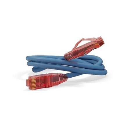 Патч-корд U/UTP, Cat.5e, LSZH, 1 м, синий PC-LPM-UTP-RJ45-RJ45-C5e-1M-LSZH-BL