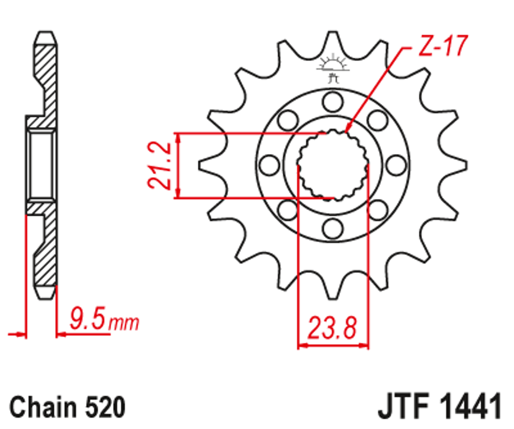 Звезда JTF1441.15