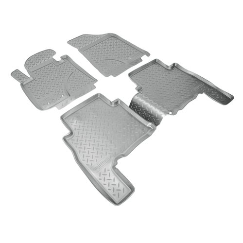 Ковры в салон Norplast/Unidec для Kia Sorento в кузове XM (2009-2012), Серый, арт.NPL-Po-43-65N-G