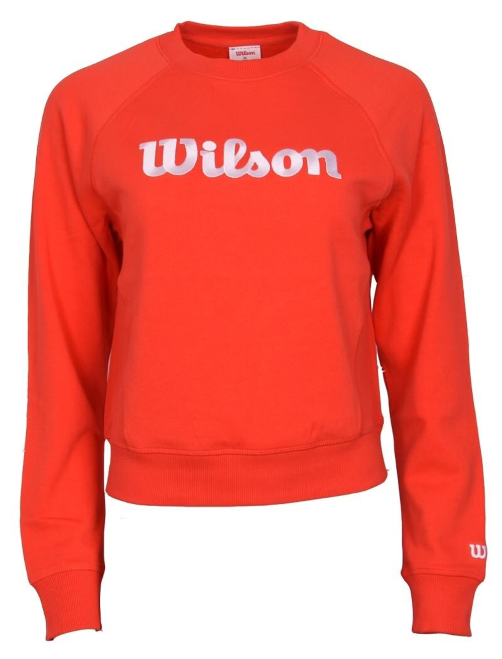 Женская теннисная куртка Wilson Team Crewneck - infraraed