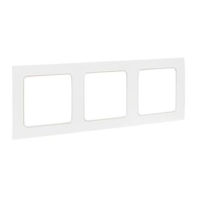 Стокгольм Рамка 3-местная белая EKF PROxima