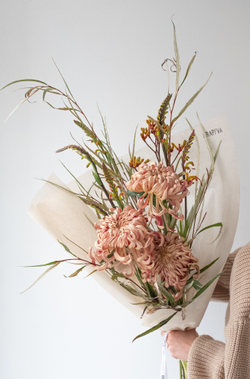 Интерьерный осенний букет