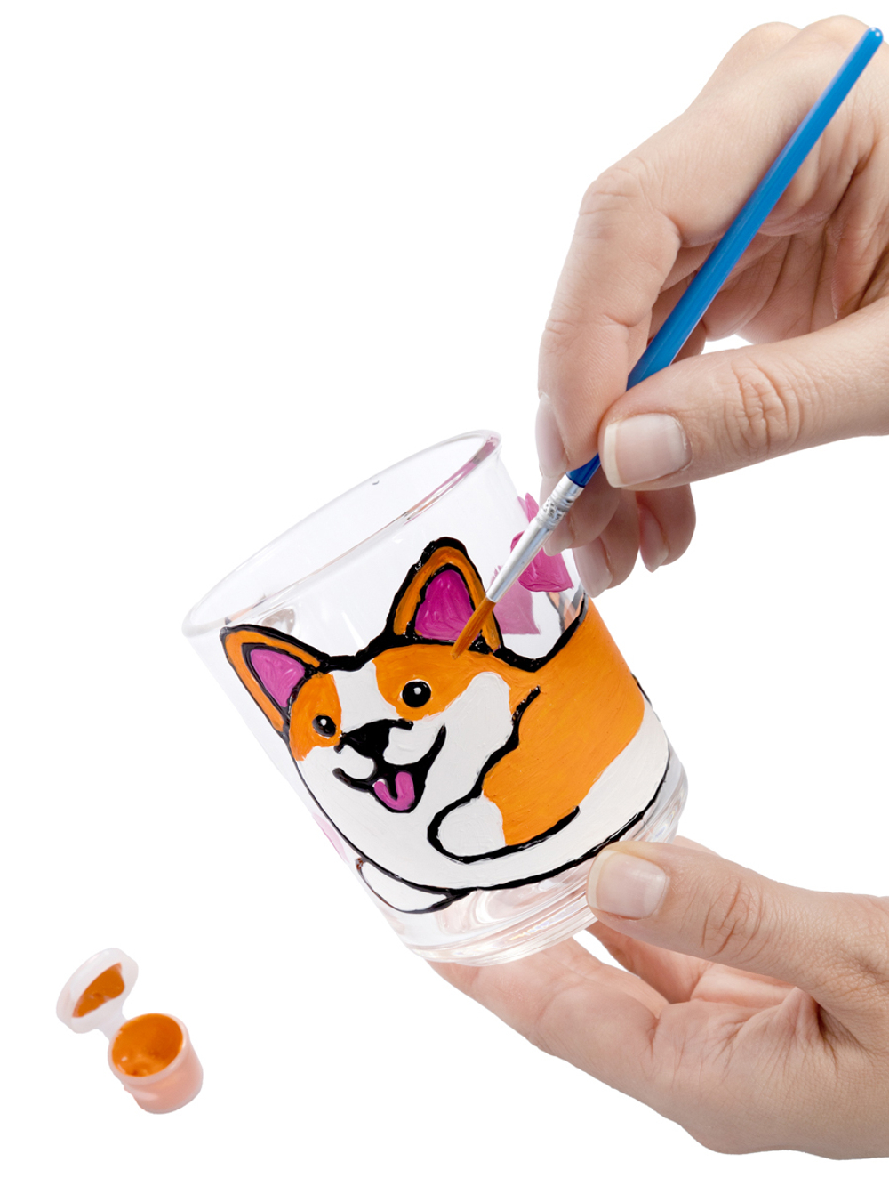 Набор для творчества Кружка под роспись Корги
