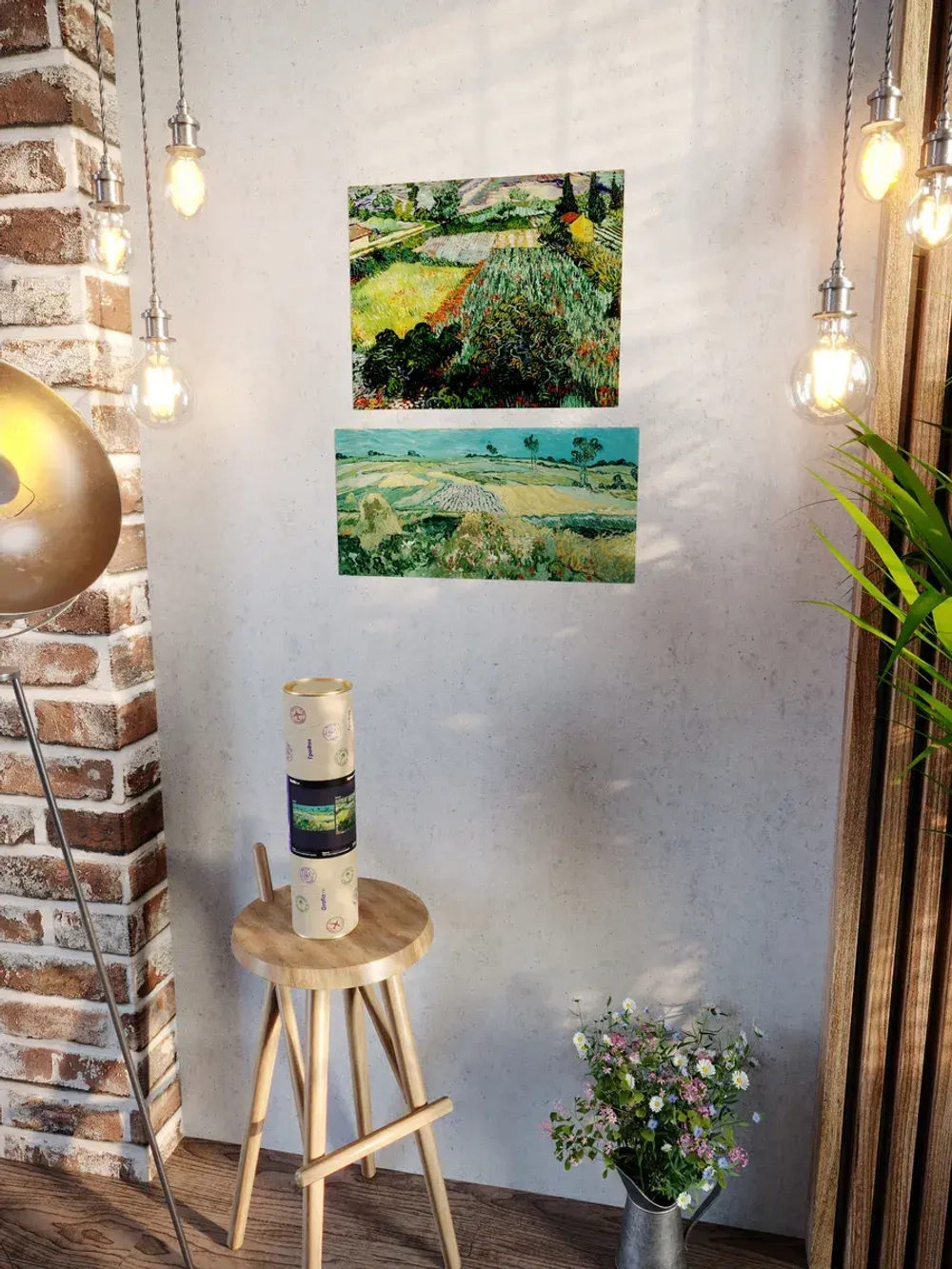 Картины-наклейки на стену для декора интерьерные №29