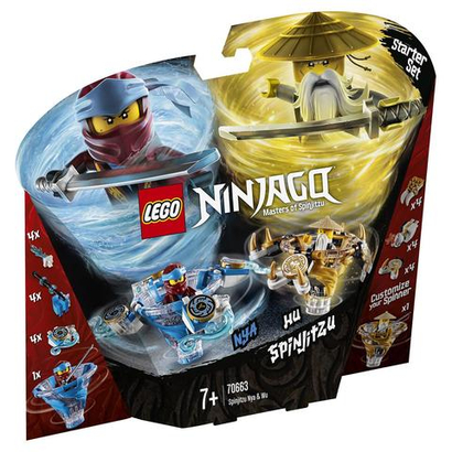 LEGO Ninjago: Ния и Ву: мастера Кружитцу 70663