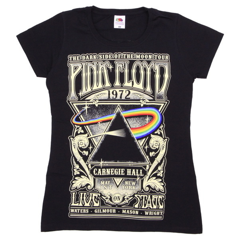 Футболка женская Pink Floyd 1972 Live On Stage
