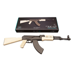 Автомат АК-47 от TARG - деревянный конструктор, сборная модель, 3d пазл