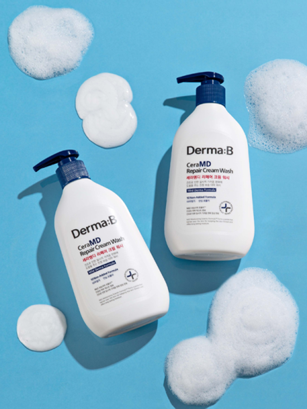 Derma:B Кремовый гель для душа с керамидами CeraMD Repair Cream Wash 400 мл