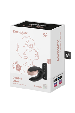 Satisfyer Double Love Connect App - Стимулятор для пар с пультом ДУ