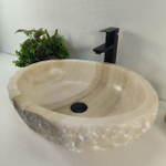 Раковина из оникса Erozy White EO-64268 52*43*15 0213