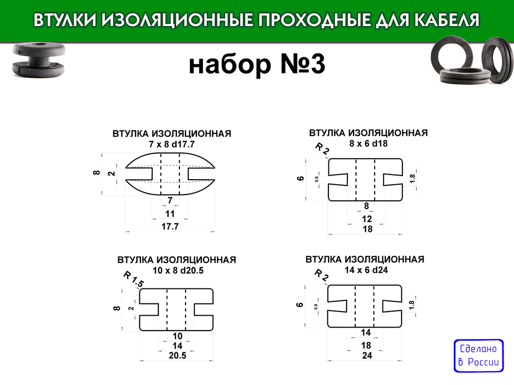 изоляционные уплотнительные втулки для кабеля купить с доставкой