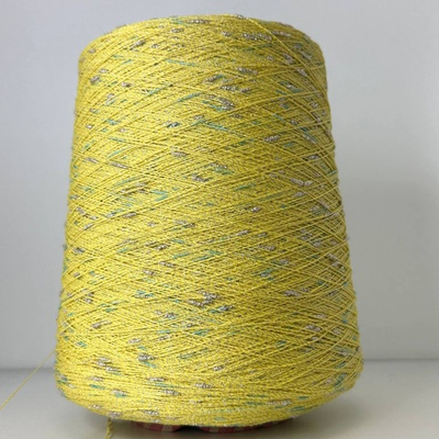 LUCKY STAR - Luxury Selection by Ri.Go; 75% вискоза, 5% п/а, 20% люрекс; 900м/100гр; col. 75842, цвет: жёлтый; S506 MP