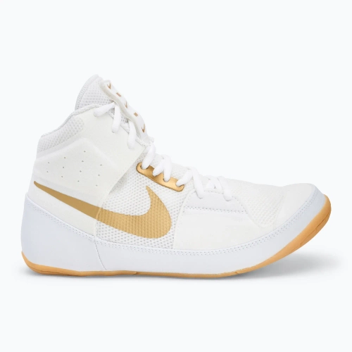 Борцовки Nike Fury white/metallic gold