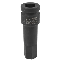 Головка-бита 6-гранная ударная 17мм,1/2'' RockForce RF-24407817MPB