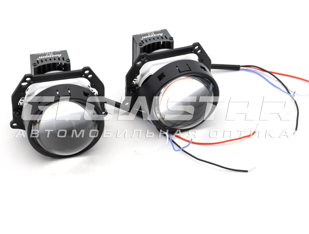 Билед модули Aozoom R7 2025 3.0 дюйма, 2 чипа, 5500K, 12V, 53W/61W, крепление 3R (комплект, 2шт)