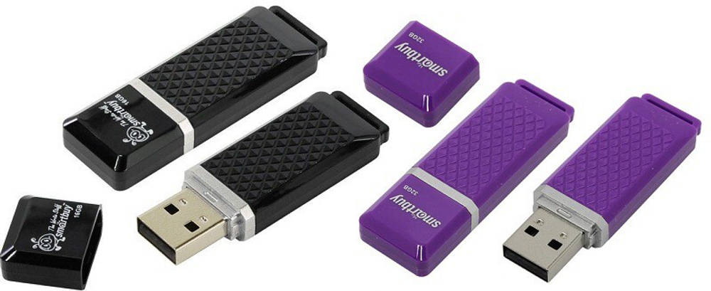 32GB USB Smartbuy Quartz series violet