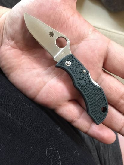 Складной нож Spyderco Manbug MGREP c клинком из стали VG-10, рукоять FRN