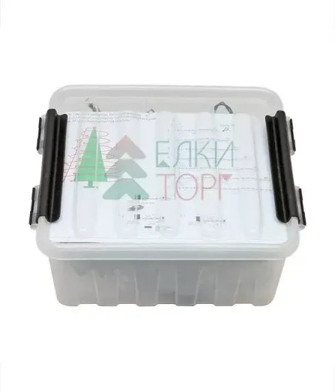 Светодиодная гирлянда Пятиминутка для ели высотой 1.5 м., 120 разноцветных LED ламп, зеленый ПВХ, Beauty Led (GFM120C-14-1M)