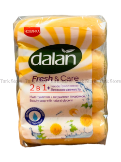 Твердое мыло Dalan "Весенняя свежесть" (4*90 гр)