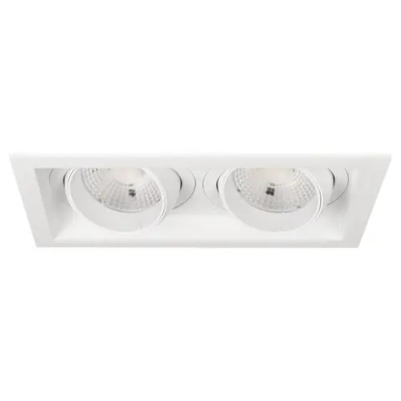 Светильник MS-VORTEX-BUILT-S250x140-2x30W Warm3000 (WH-WH, 50 deg, 230V) (Arlight, IP20 Металл, 5 лет) 042369