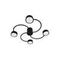 Потолочная люстра Lightstar Fico 740047