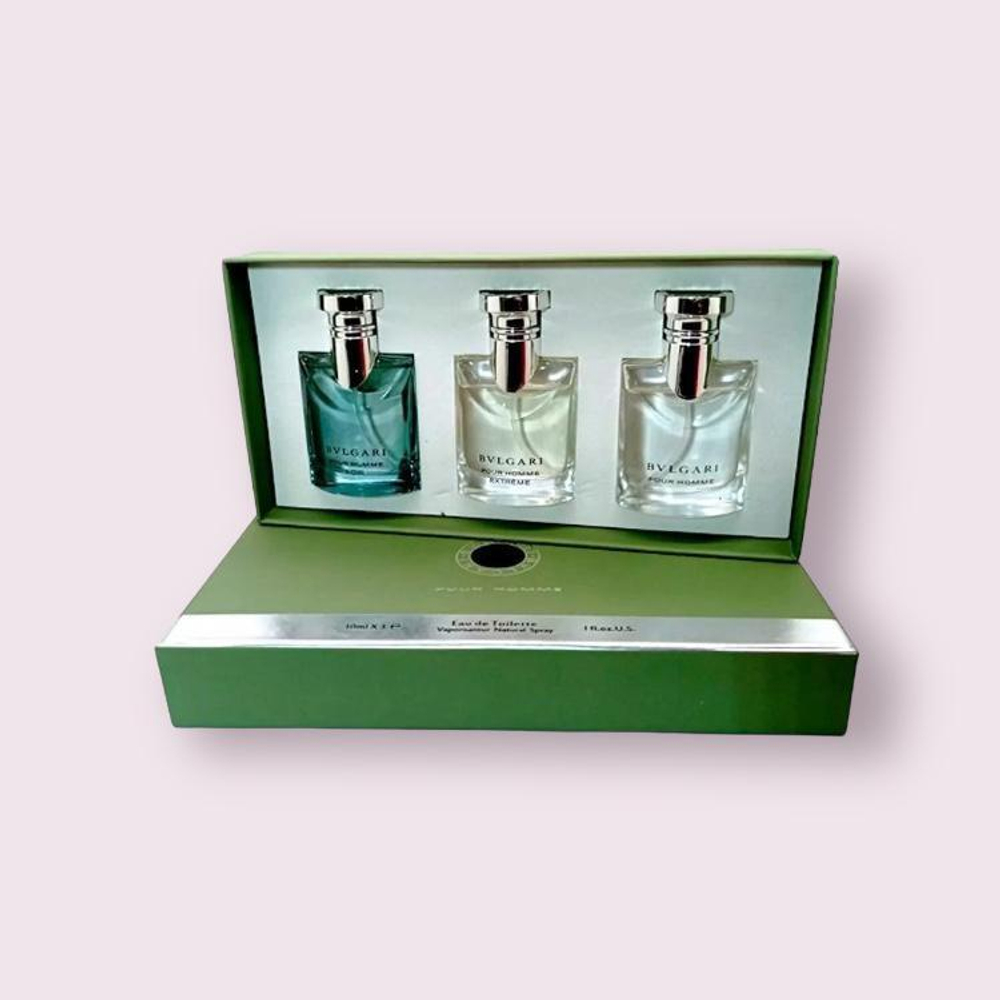 Подарочный набор Bvlgari Pour Homme 3 в 1