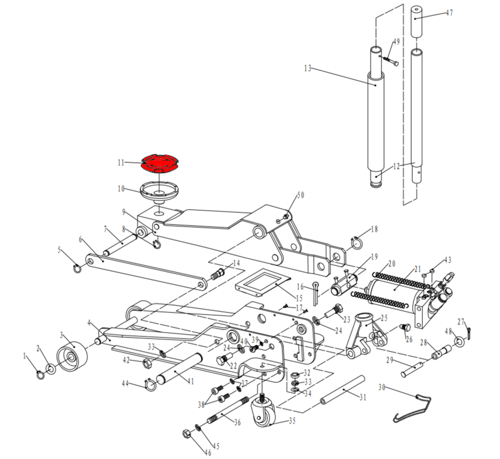 Резиновая вставка в чашку V3.5 (Rubber pos.11)