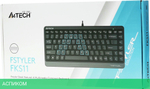 Клавиатура A4Tech Fstyler черный/серый (FKS11)