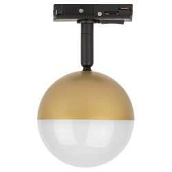 Трековый светильник однофазный ЭРА TR42-GX53 MG под лампу GX53 матовое золото