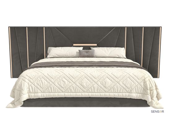 Кровать Платинум c широким изголовьем