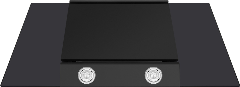 Кухонная вытяжка MAUNFELD Gloria 90 черный\черное стекло фото 6