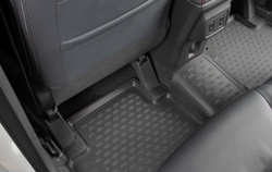 Коврики Premium, 3D в салон HYUNDAI Tucson, 2015- , кросс., 4 шт., (непревзойденный стиль, полиуретан, чёрные) Element.TRIUMF.CARHYN00001