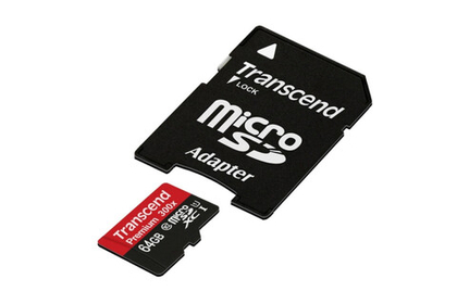 Карта памяти Transcend microSDXC UHS-I U1 (60/10MB/s) 64GB + ADP