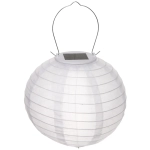 Светильник дачный на солн. батарее «Фонарик» 20 см, 1 LED, с подвесом, Белый