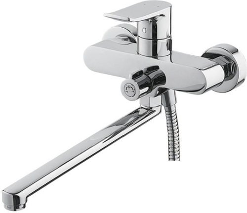 СМЕСИТЕЛЬ ДЛЯ ВАННЫ С ДЛИННЫМ ИЗЛИВОМ CASELA 34CL 52234 ХРОМ