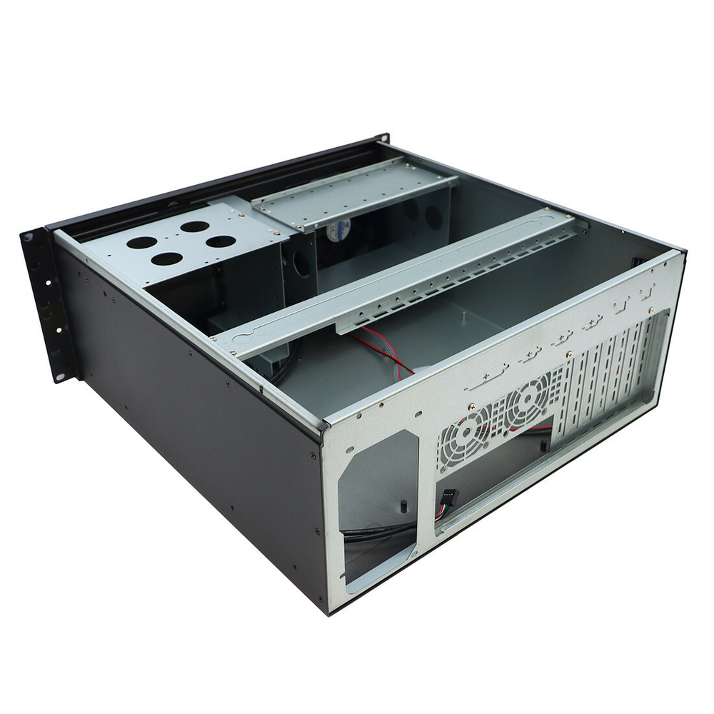 Серверный корпус Mastero 4U450, 4U, ATX, Без БП, чёрный (MST-4U-450)