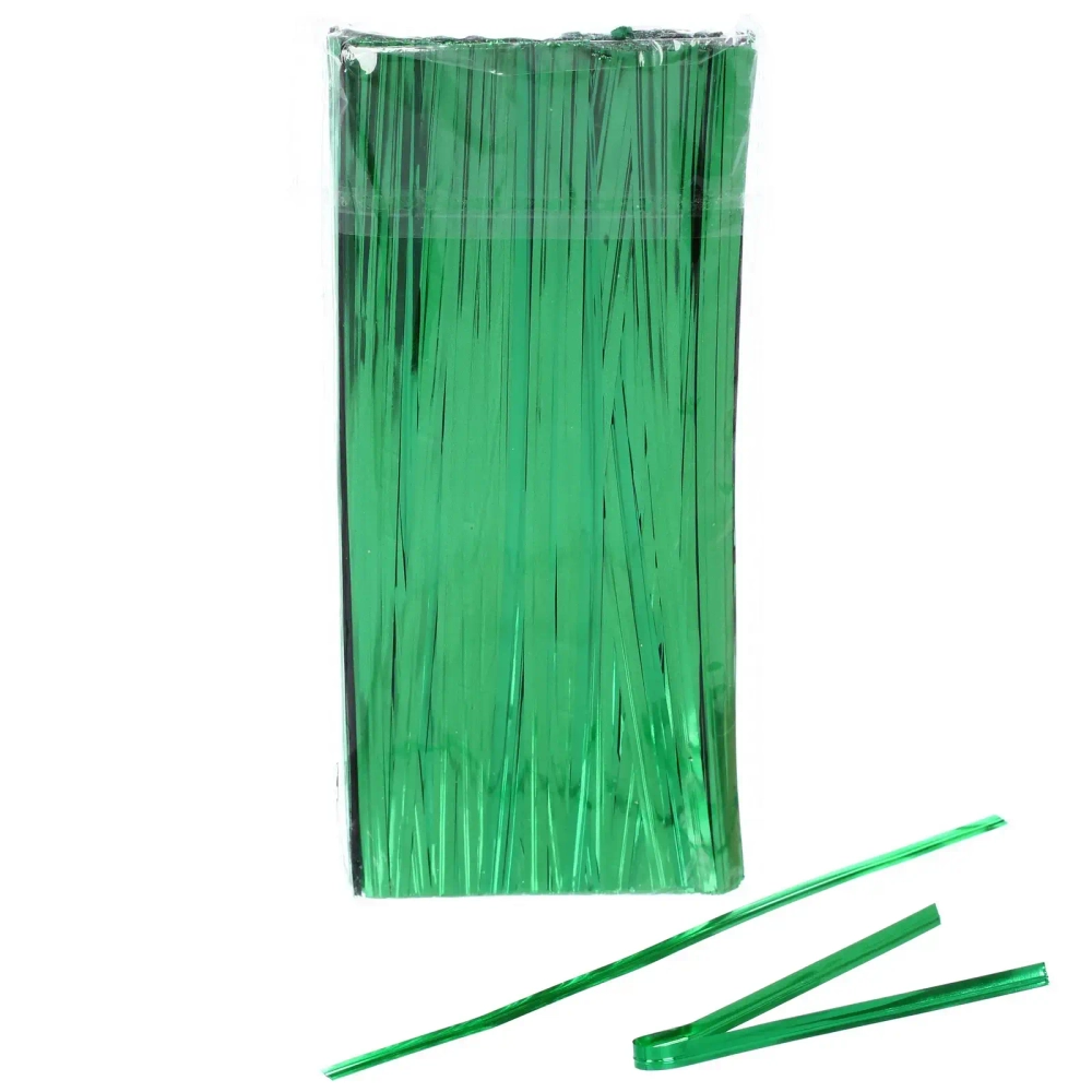 Подвесы для елочных игрушек «Глянец» 15 см (набор 760 шт), Зеленый