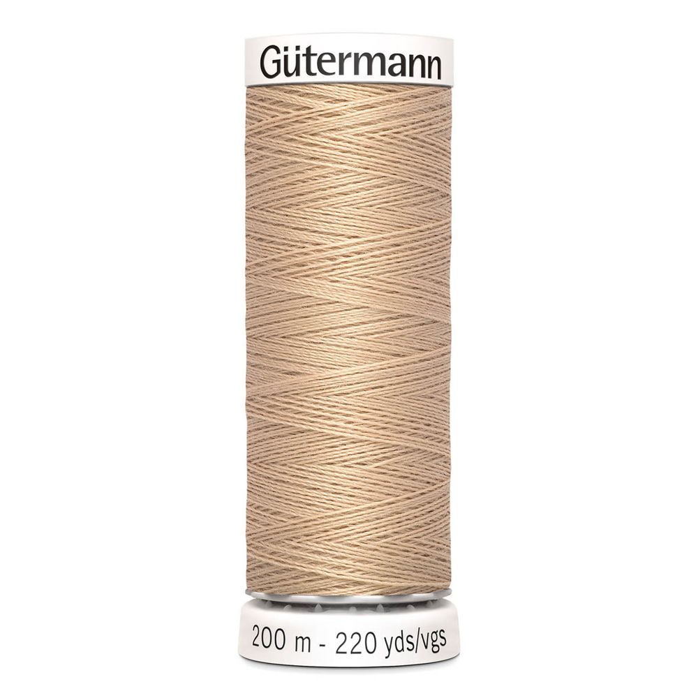 Нитки универсальные Gutermann Sew-all 100 (200 метров), 5 кат. | 170 кэмел