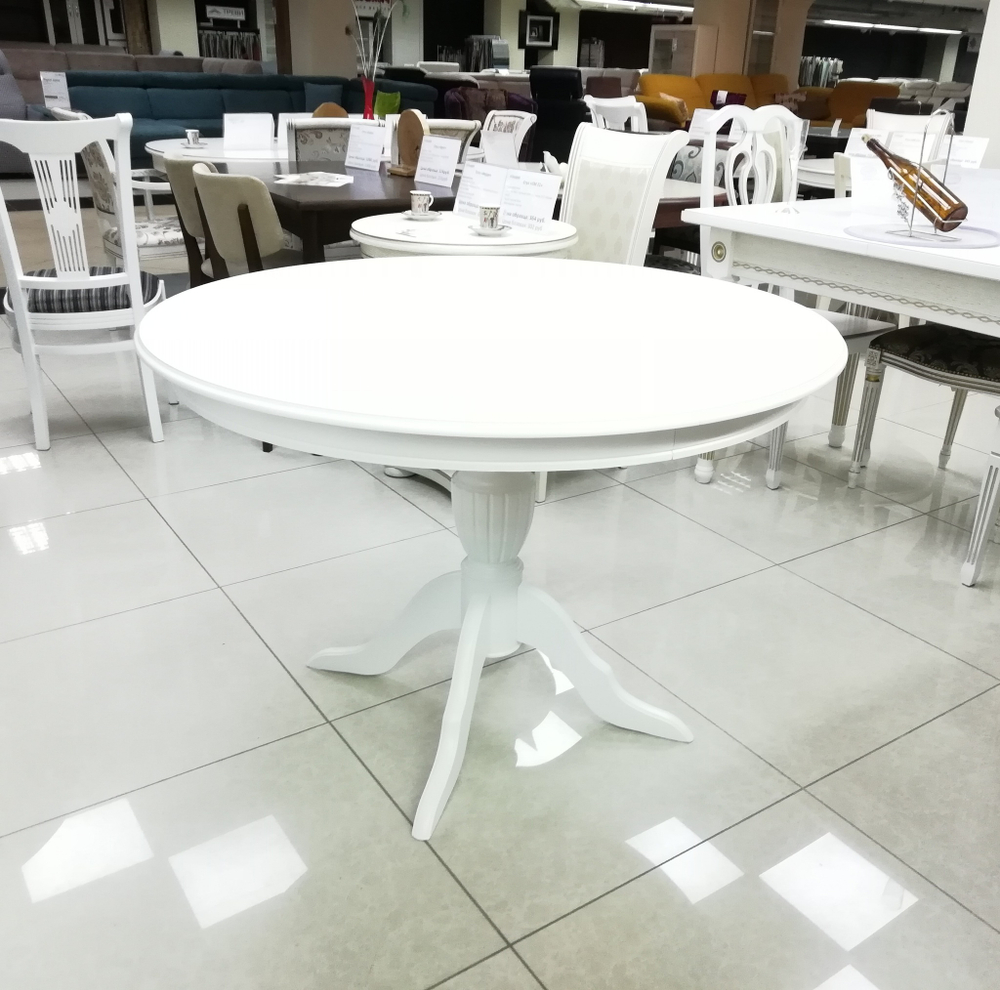 Стол обеденный Эдельвейс К 820 (дуб/тон Венге)