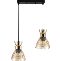 Светильник подвесной (подвес) Rivoli Iris 9186-302 2хЕ27 60 Вт модерн | Лайт