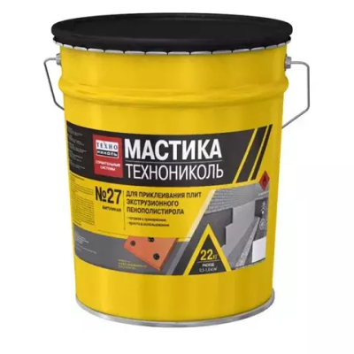 Мастика клеевая. Технониколь. №27. 22 кг.